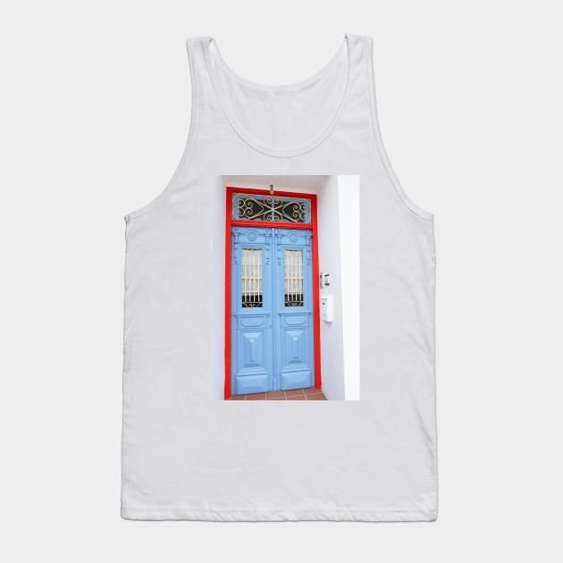 building entrance with blue door Tank Top by brians101